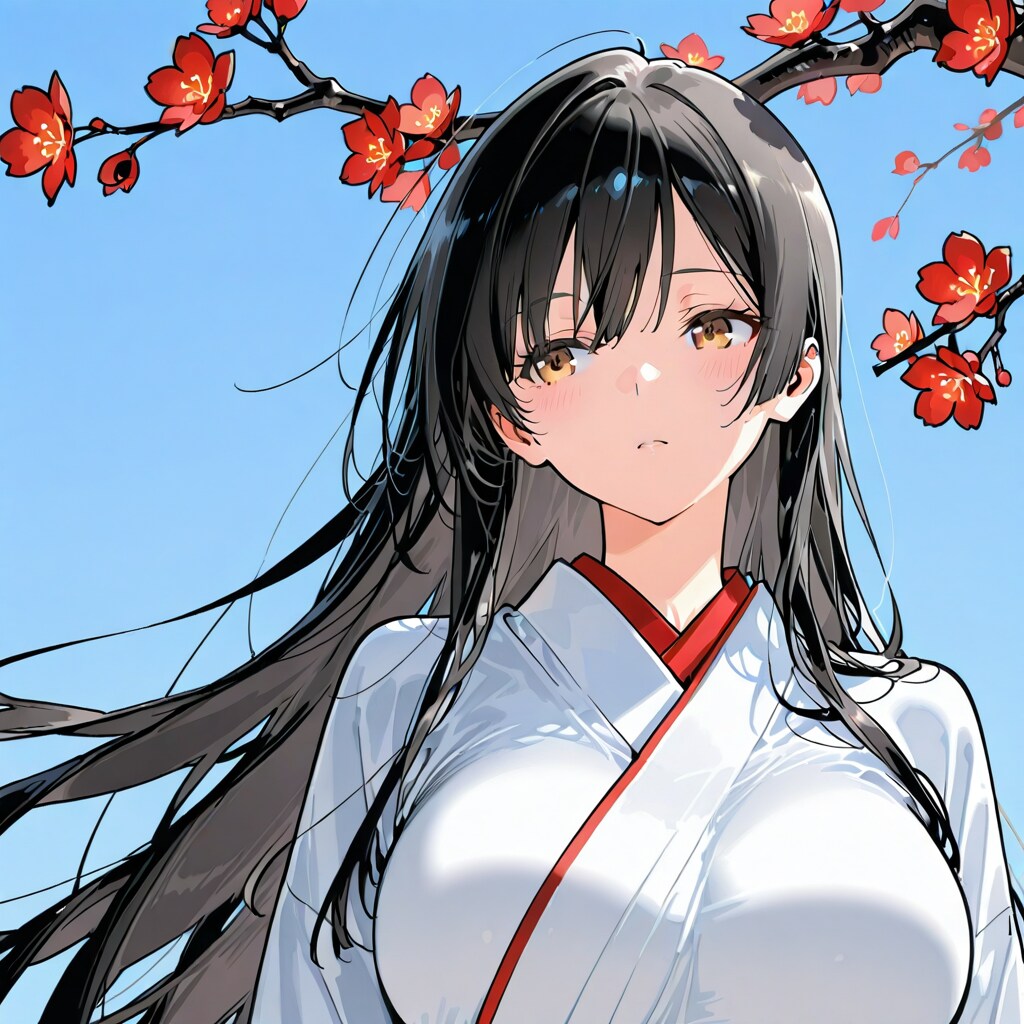 梅の花。