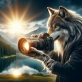 🐺カメラマン 2枚目