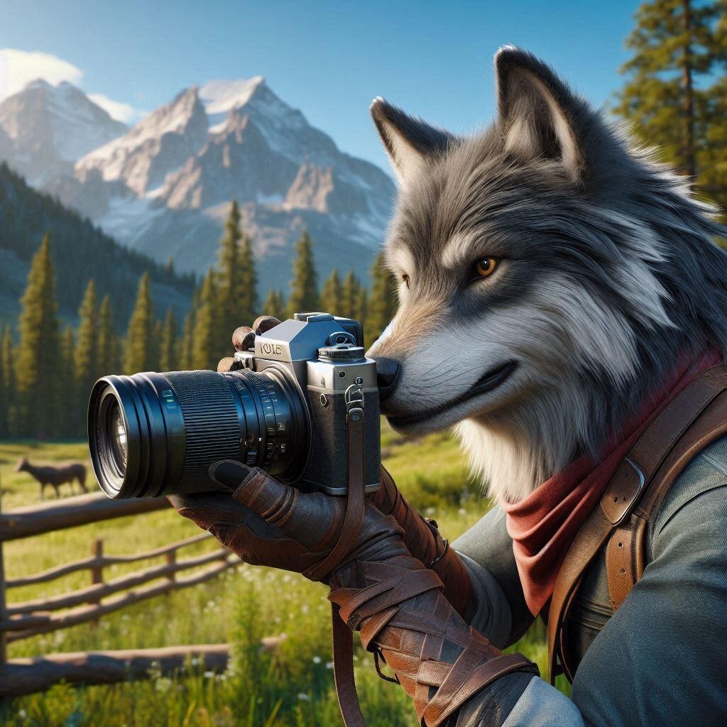 🐺カメラマン