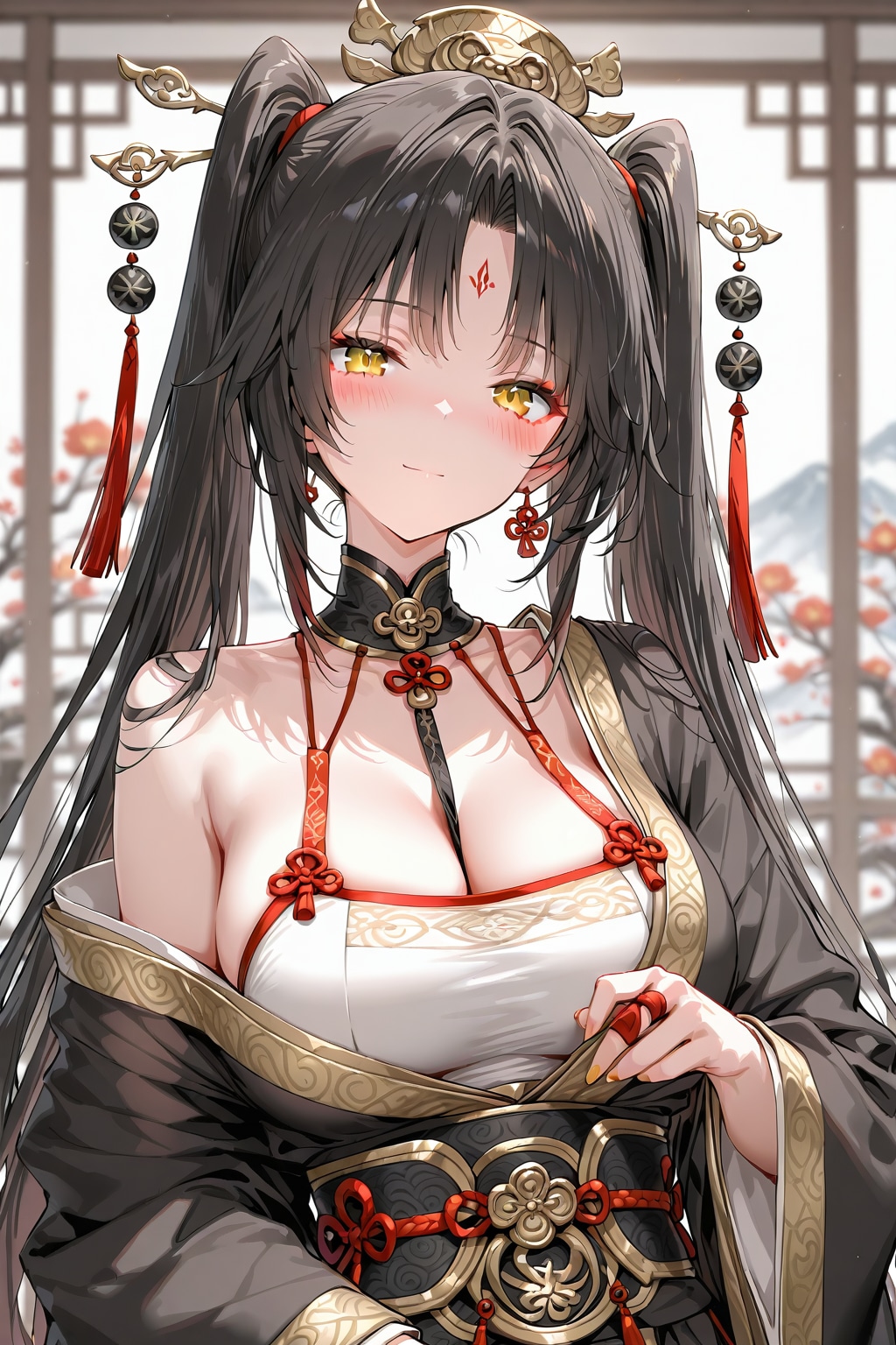 王朝風古代中国美人