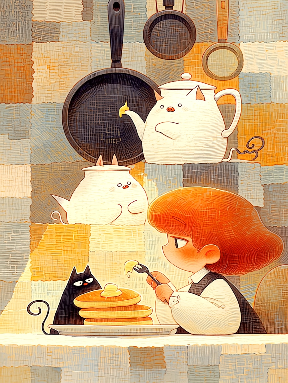 午前二時のホットケーキ | の人気AIイラスト・グラビア