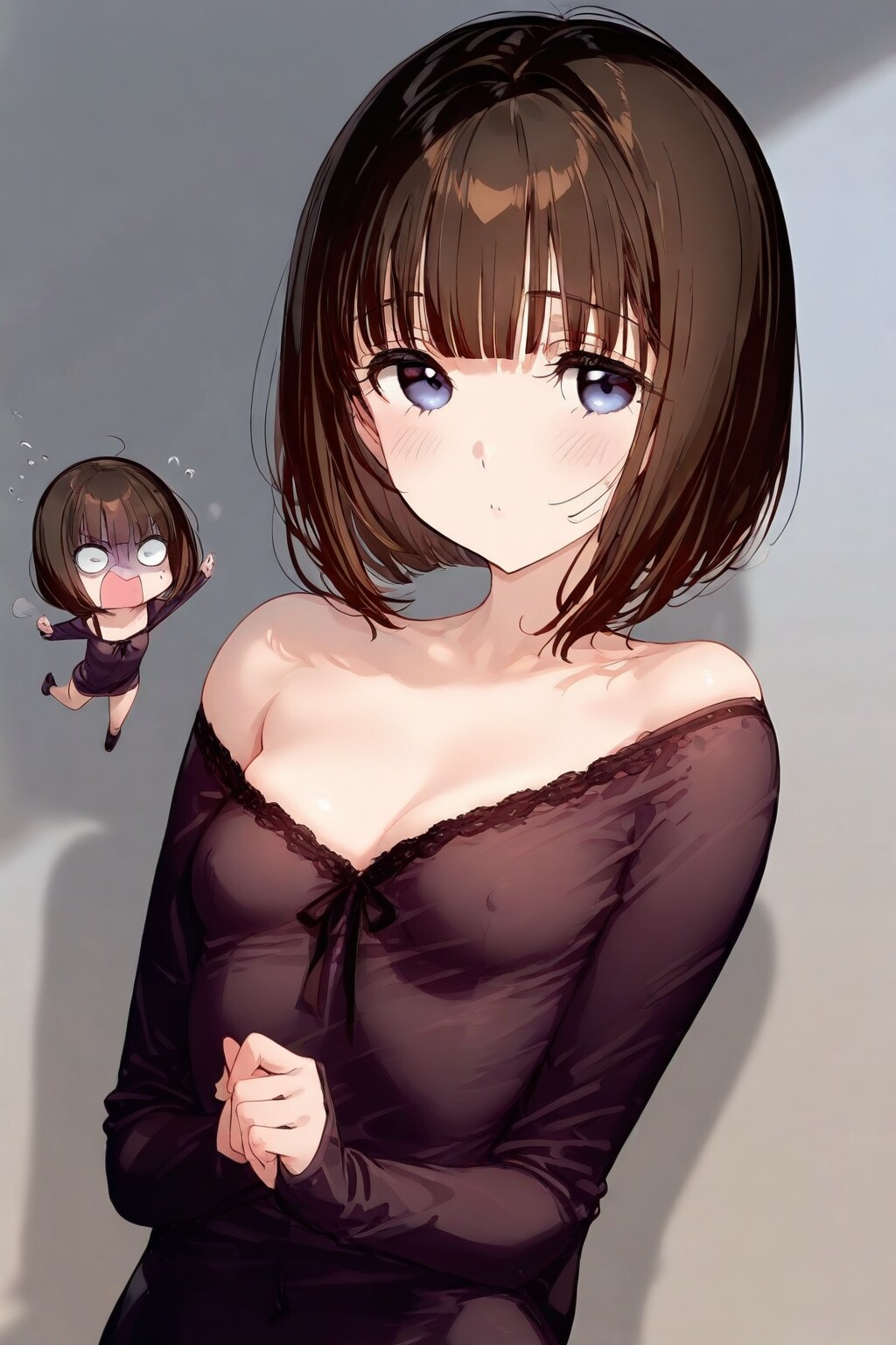 まだ洗濯物乾いてなくってさ