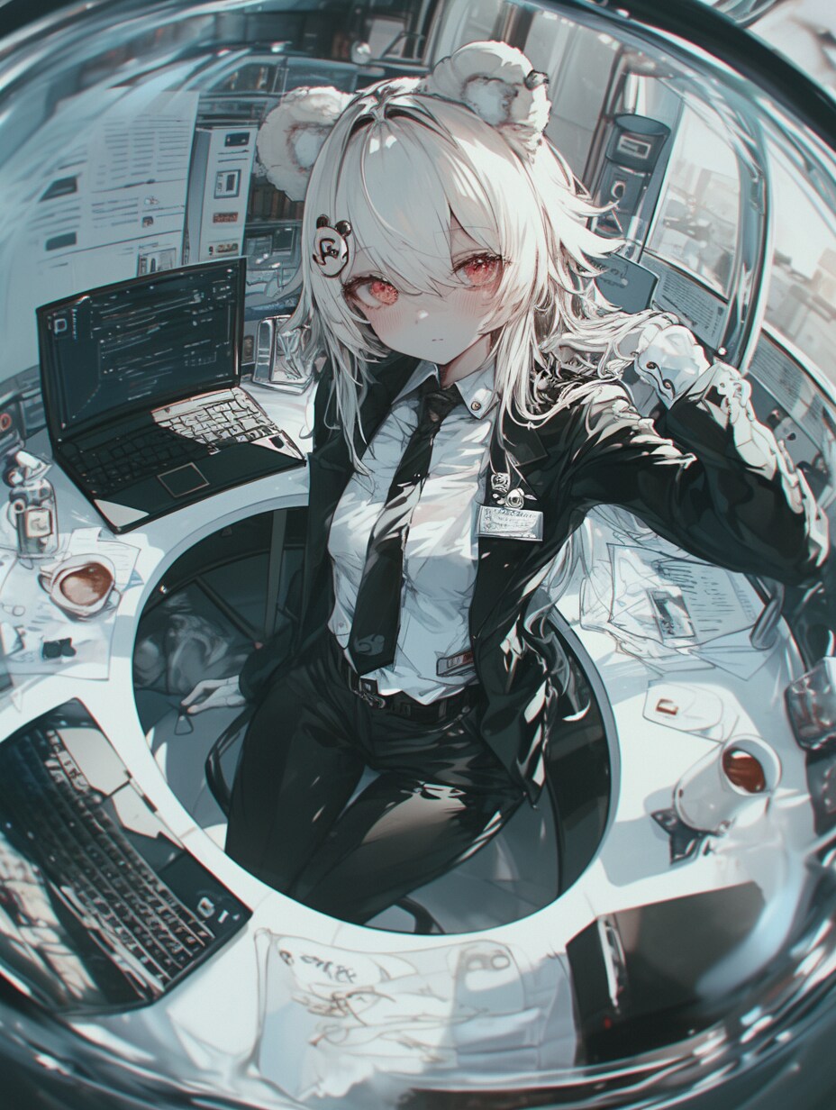 くま娘✖︎スーツ🐾