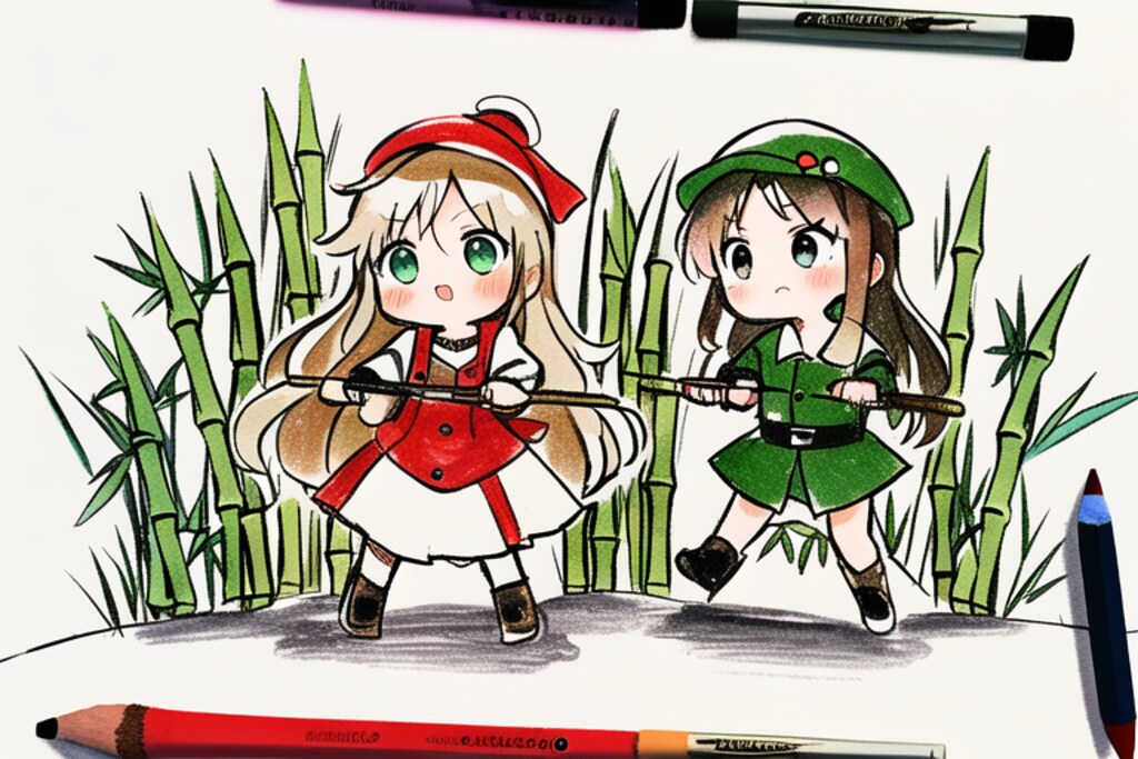 きの子ちゃんとたけの子ちゃん