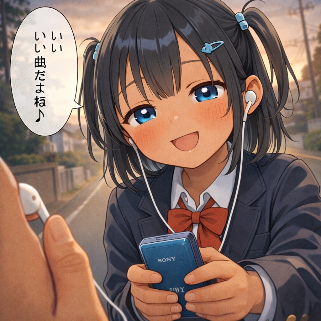 こなつちゃんとの下校道