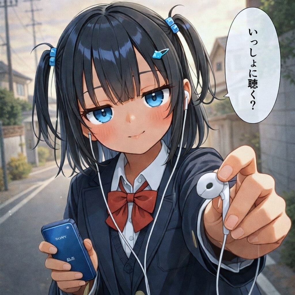 こなつちゃんとの下校道 | の人気AIイラスト・グラビア