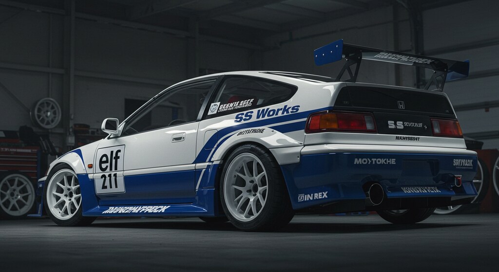 ホンダCR-Xレーシングカー