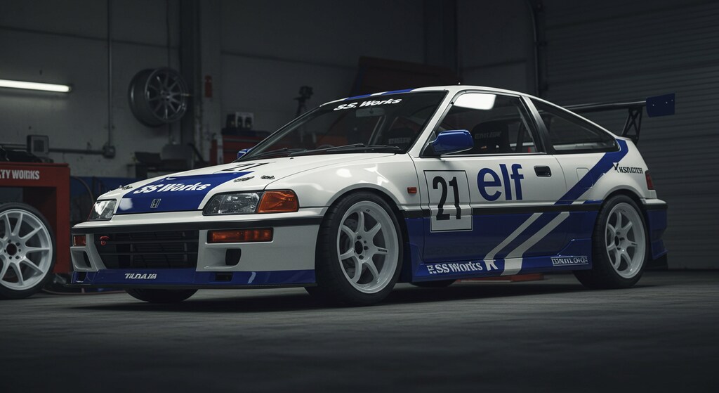 ホンダCR-Xレーシングカー