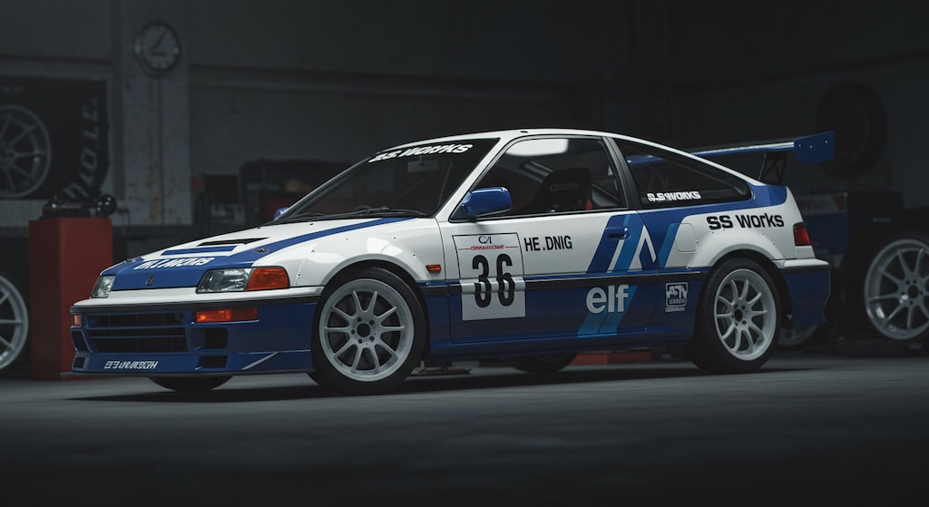 ホンダCR-Xレーシングカー