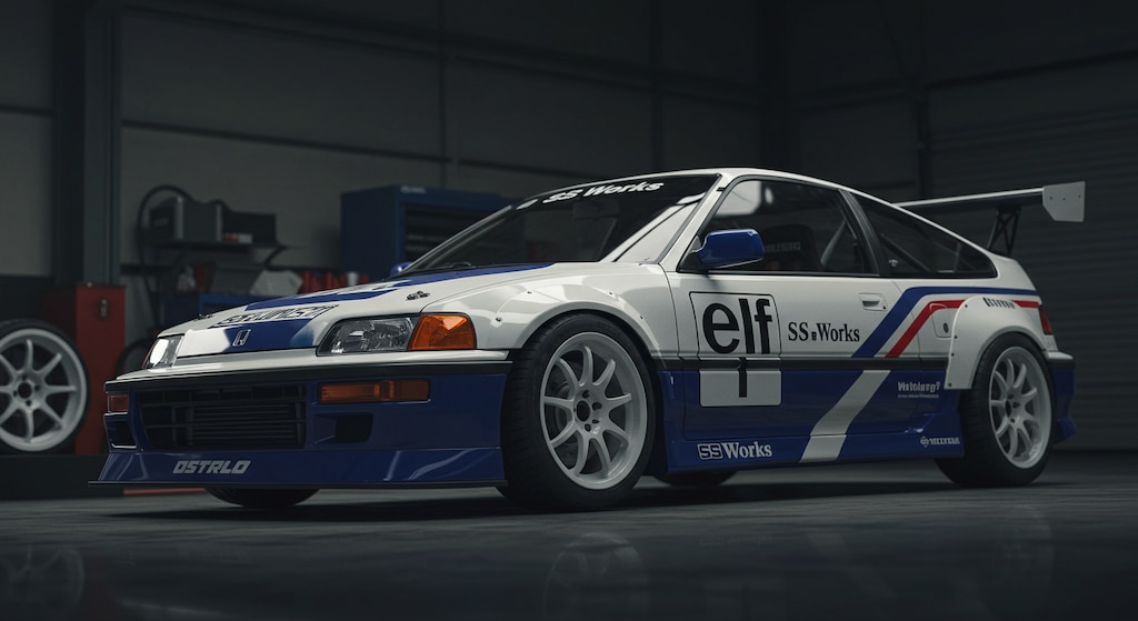 ホンダCR-Xレーシングカー