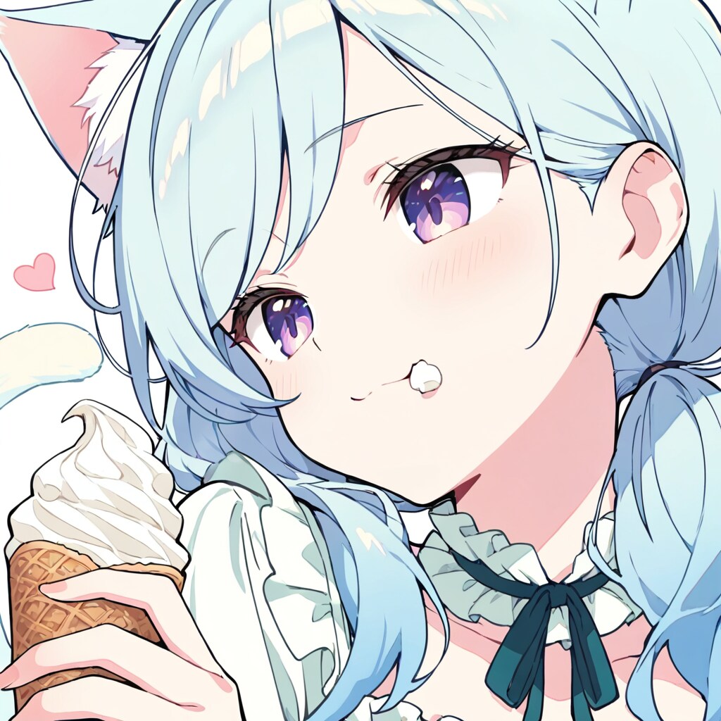 ついてるよ🐱