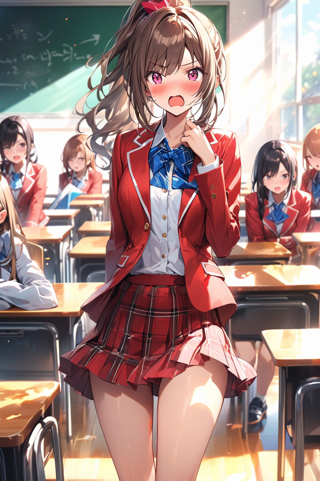 え～っ！テストなんてするの！？ | の人気AIイラスト・グラビア