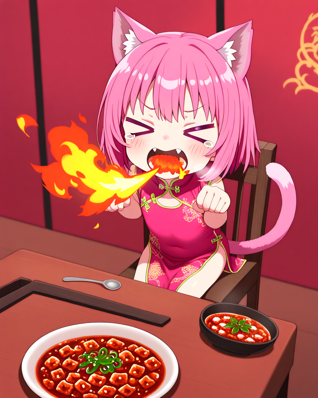 激辛だにゃぁぁぁぁ～ん！！（今日は豆腐の日）