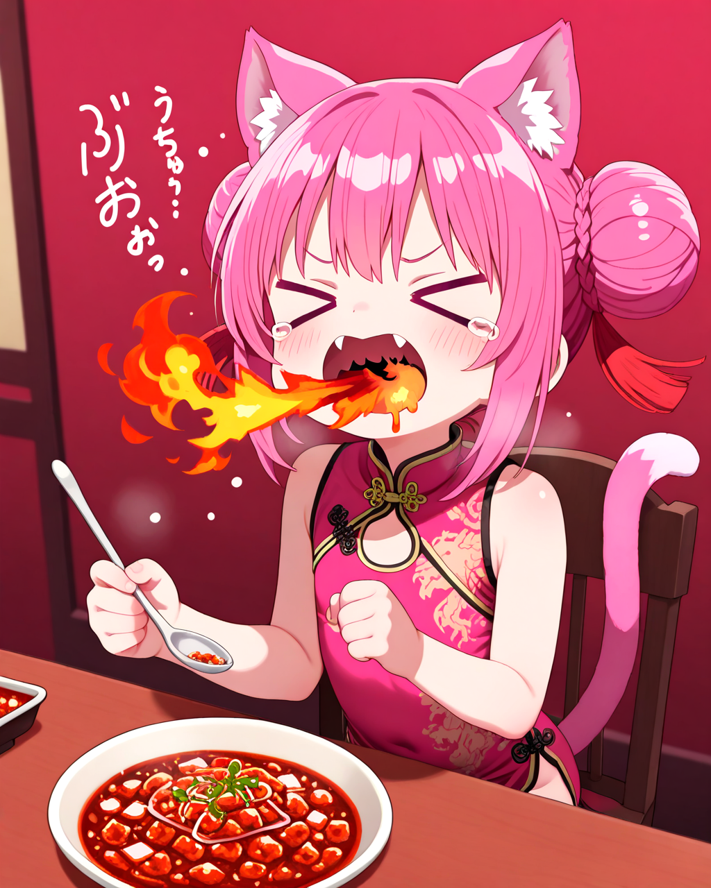 激辛だにゃぁぁぁぁ～ん！！（今日は豆腐の日）