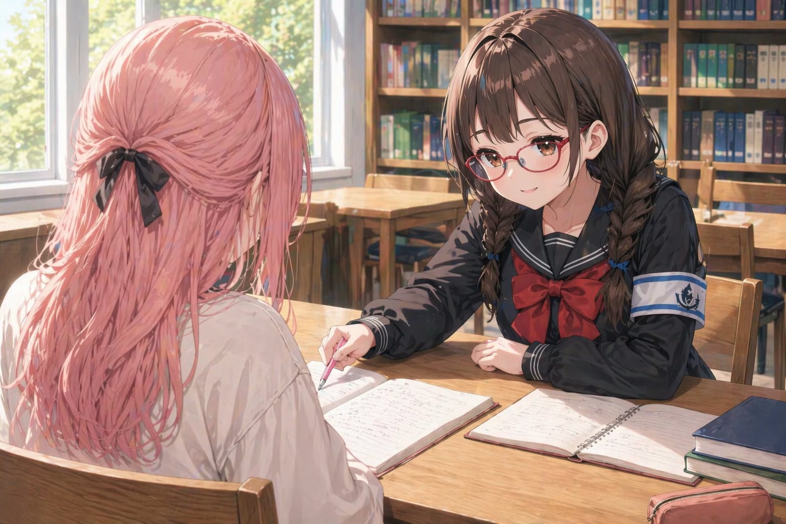 わかるまで、一緒に | の人気AIイラスト・グラビア