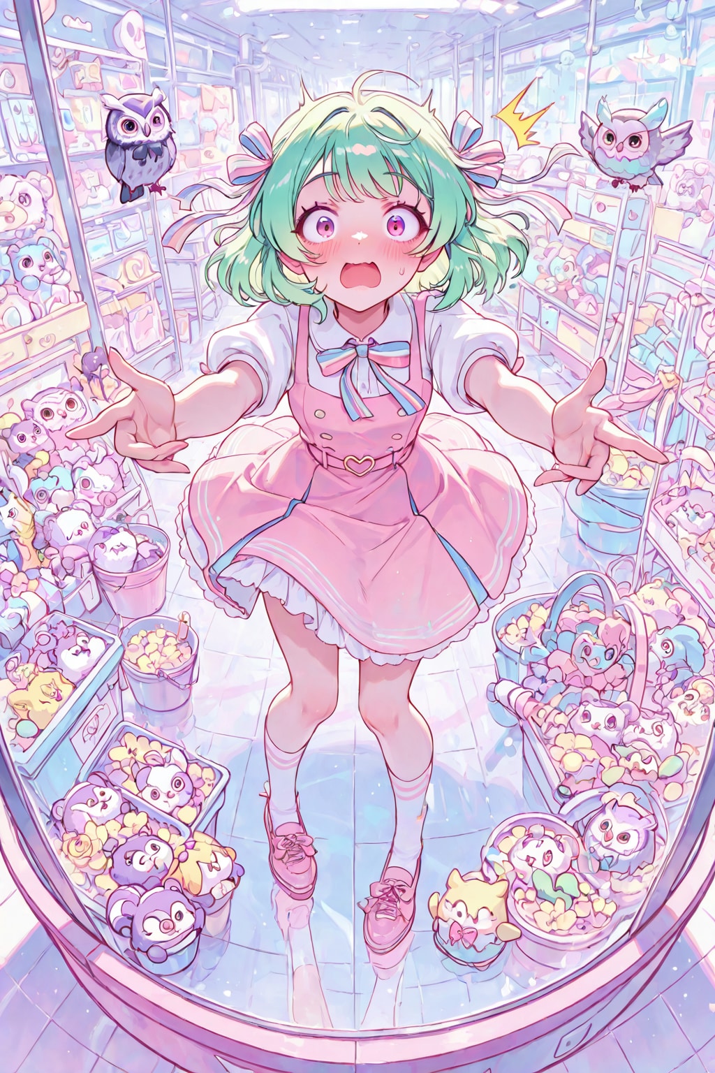 緑髪ちゃん