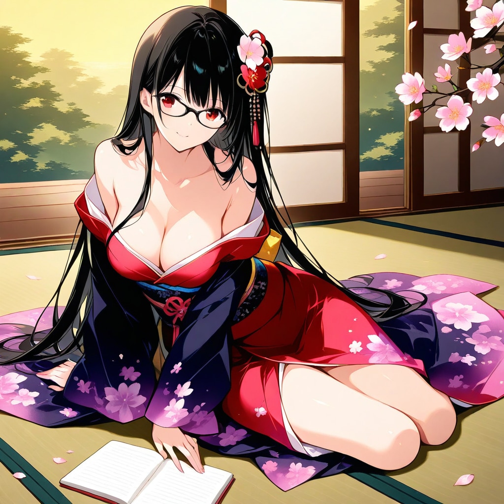 江戸のメガネっ子（失敗例）