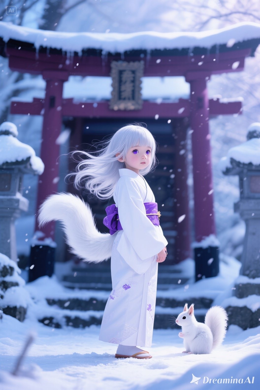 【実写風？】リスの御神体 | の人気AIイラスト・グラビア