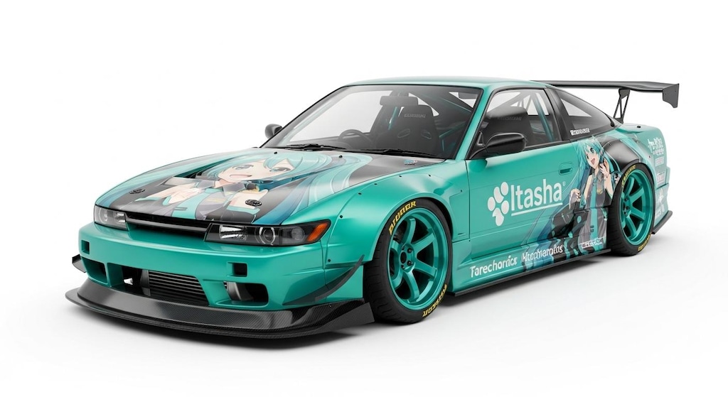 シルエイティ初音ミクレーシングカー