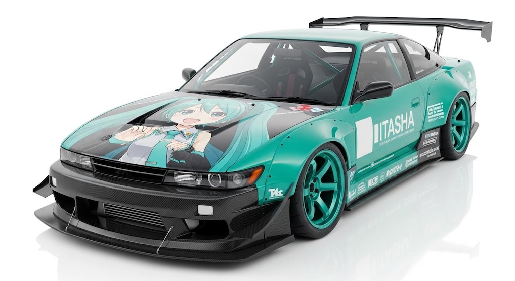 シルエイティ初音ミクレーシングカー