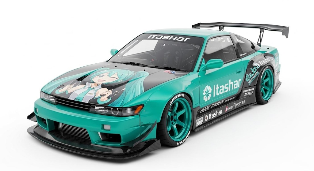 シルエイティ初音ミクレーシングカー