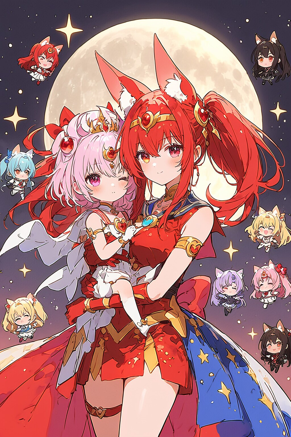 セーラーちびちびムーン | の人気AIイラスト・グラビア