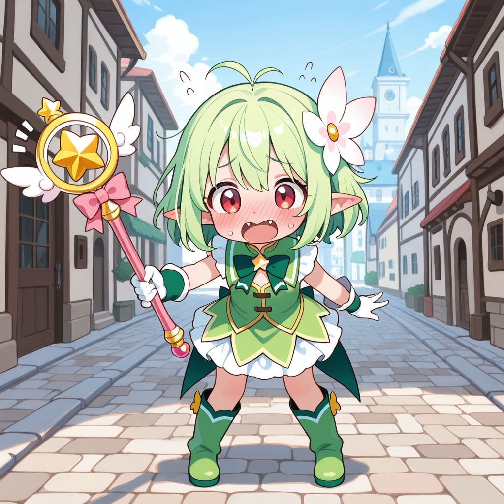 こ、この格好、恥ずかしいよぅ！！