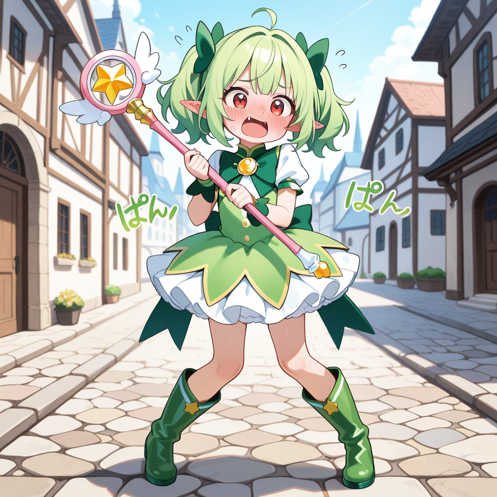 こ、この格好、恥ずかしいよぅ！！