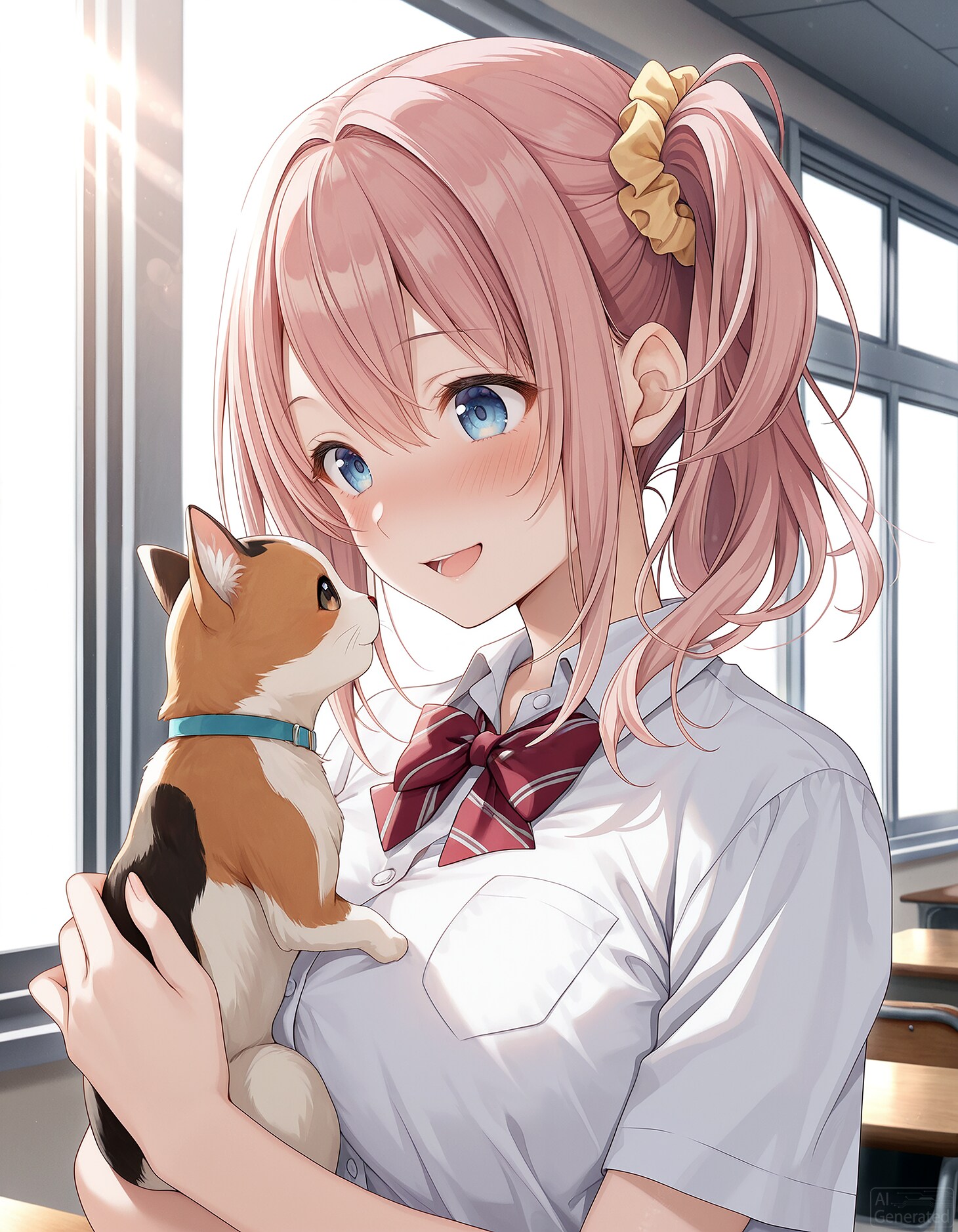 猫と一緒 | の人気AIイラスト・グラビア