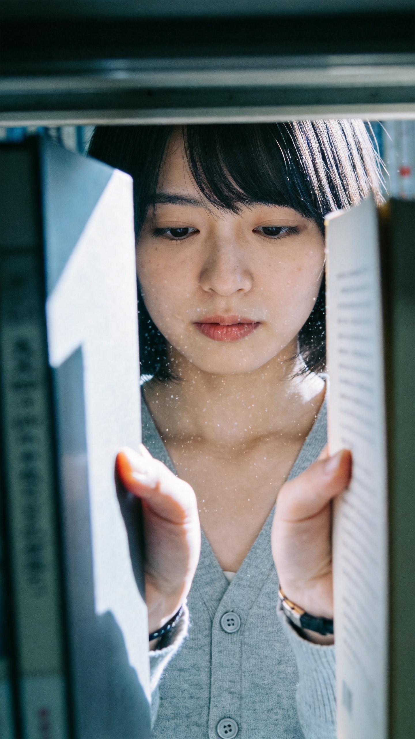 Between Pages, She Disappears