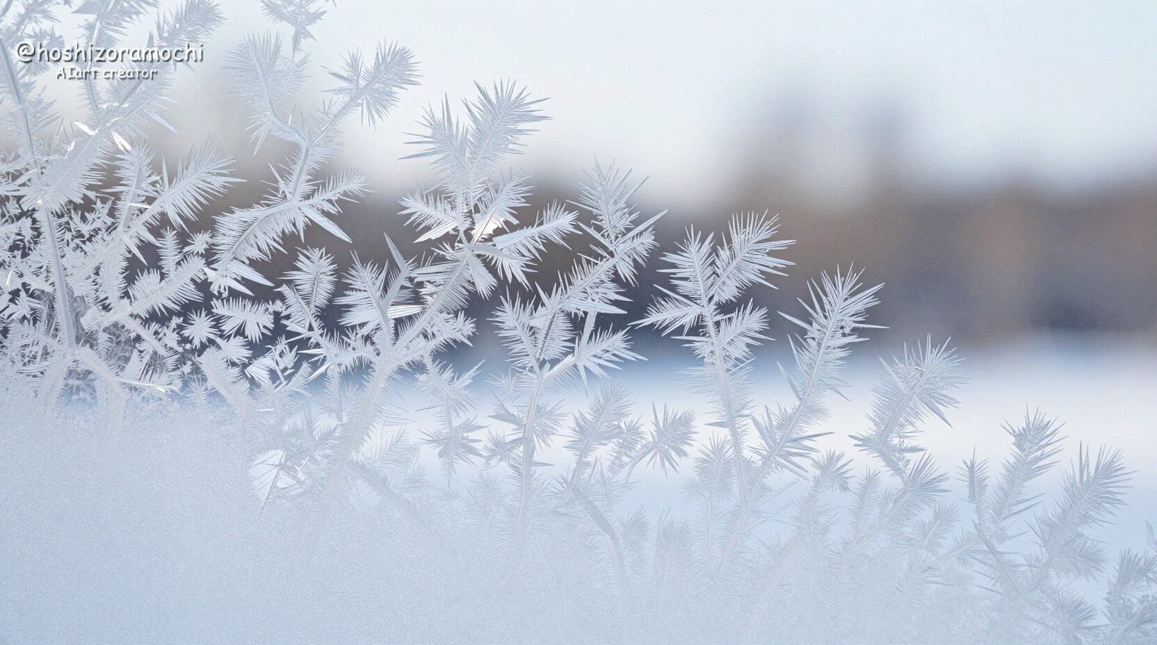 凍てつく朝の静寂🪟 | の人気AIイラスト・グラビア