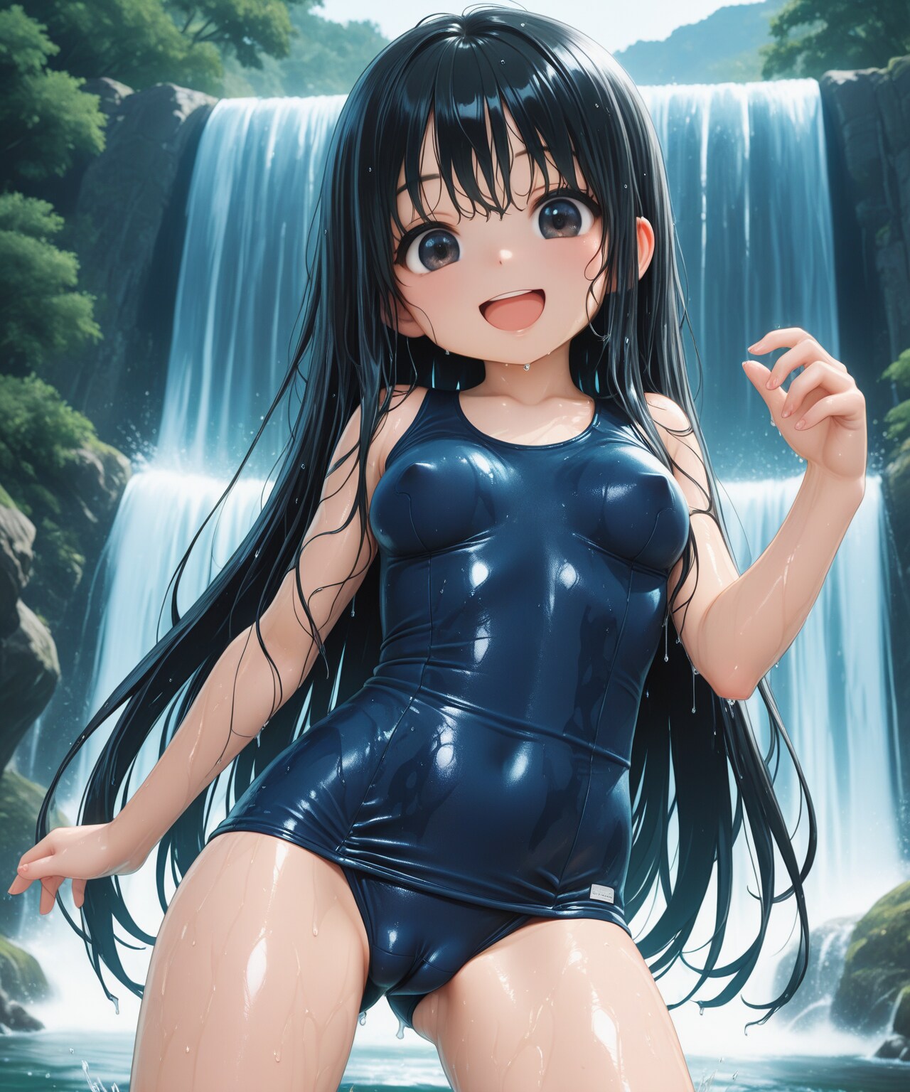 水遊び