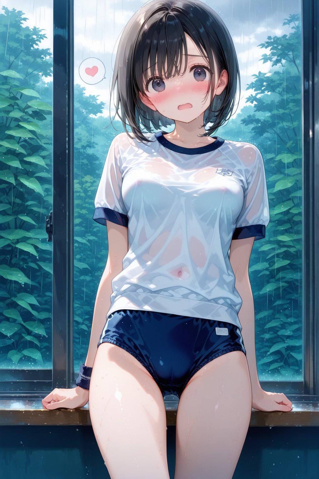 雨宿り☔️
