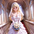 花嫁とブーケ2 4枚目