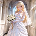 花嫁とブーケ2 2枚目