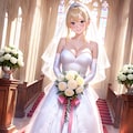 花嫁とブーケ2 3枚目