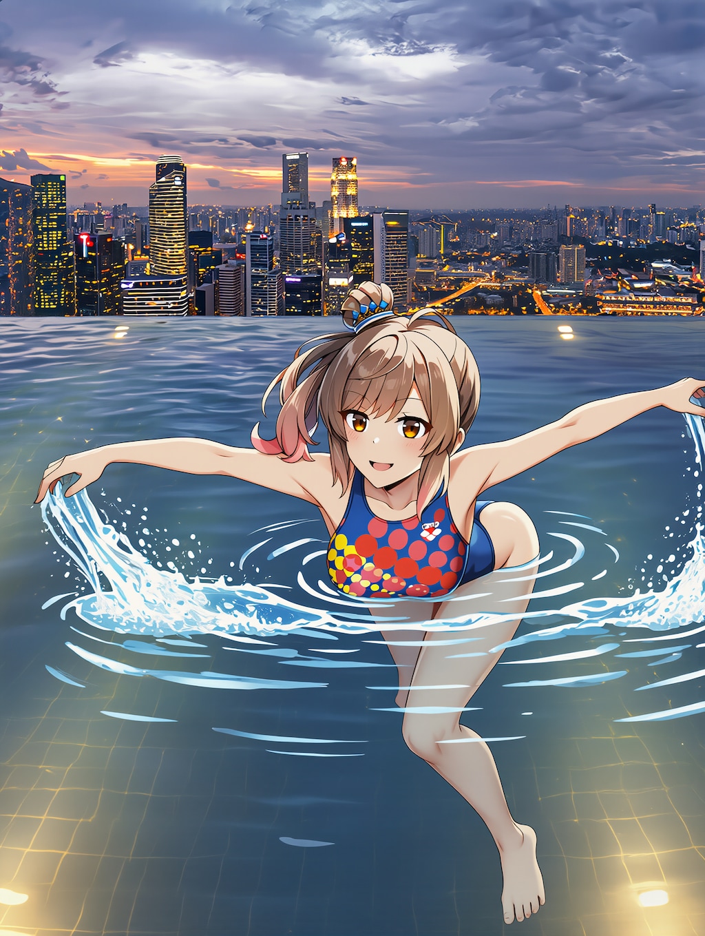 さとうささらの競泳水着姿　詰め合わせ　第３弾