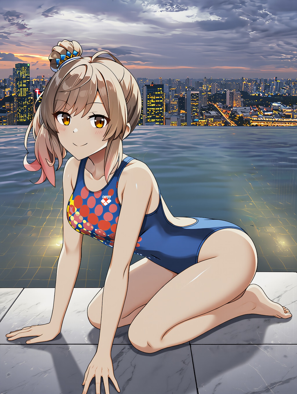 さとうささらの競泳水着姿　詰め合わせ　第３弾