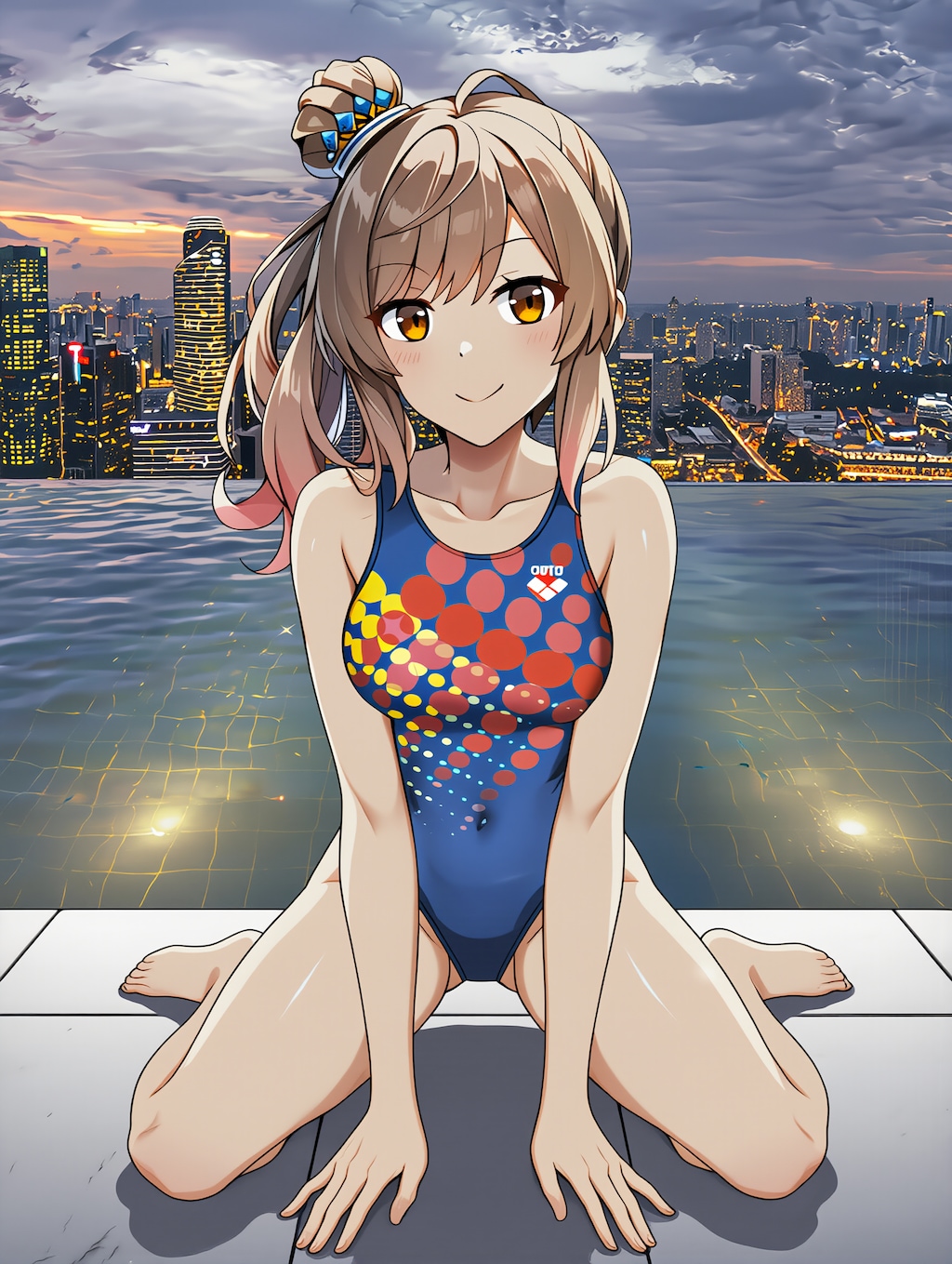 さとうささらの競泳水着姿　詰め合わせ　第３弾