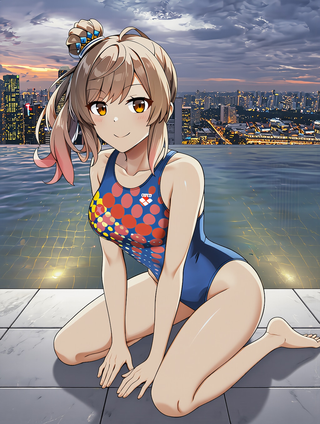さとうささらの競泳水着姿　詰め合わせ　第３弾