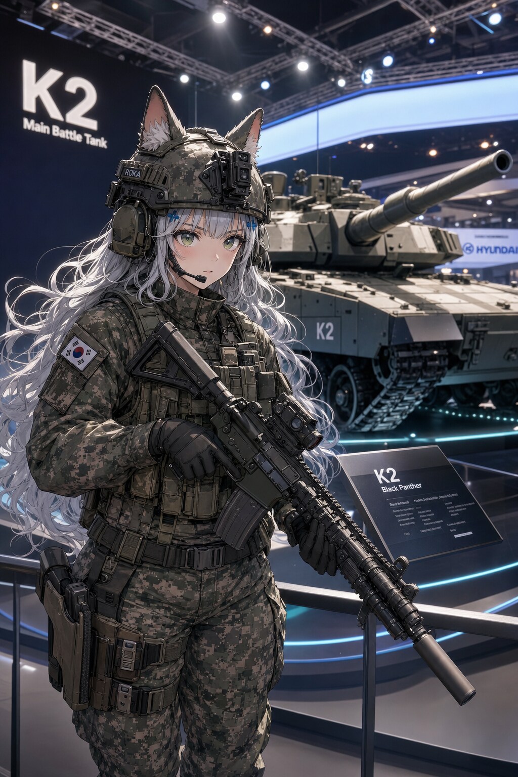 韓国初の国産戦車🐺✨