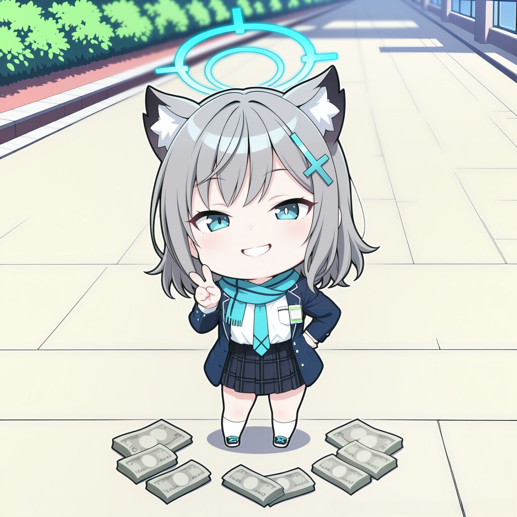 銀行をおそった。