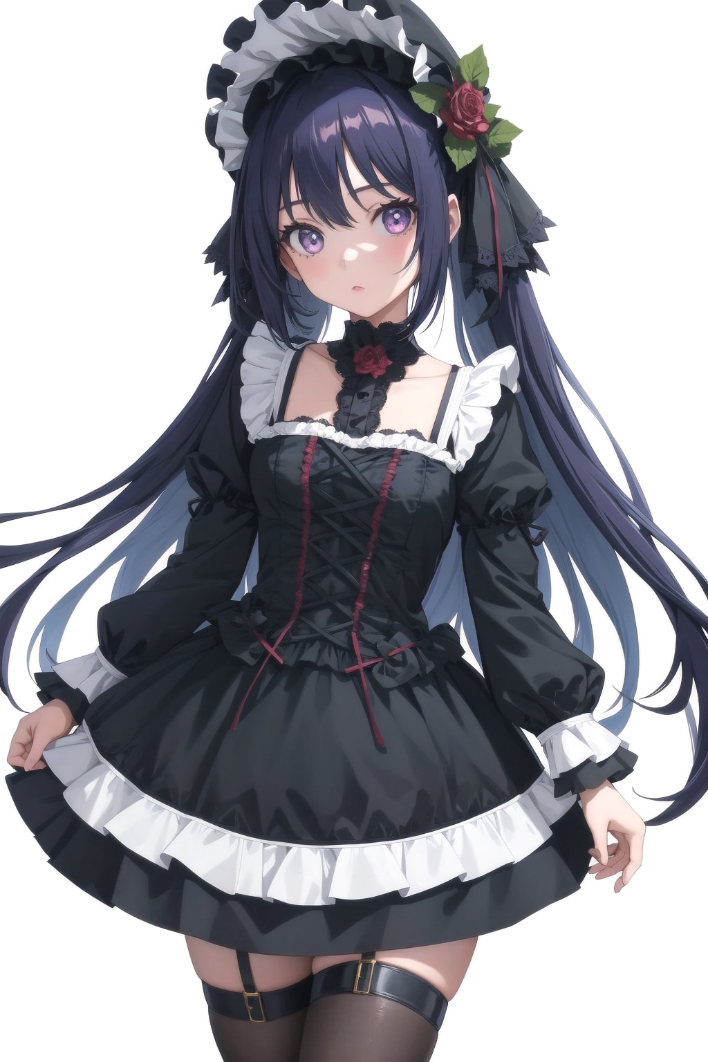 ゴスロリ美少女 | の人気AIイラスト・グラビア