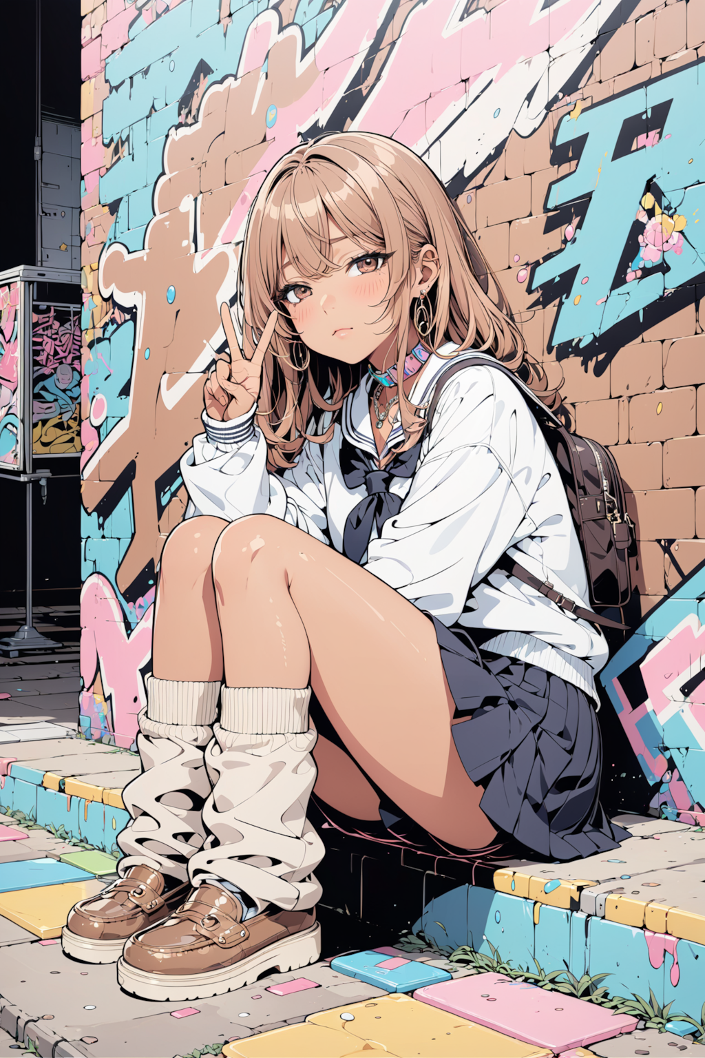 ジト目なギャル