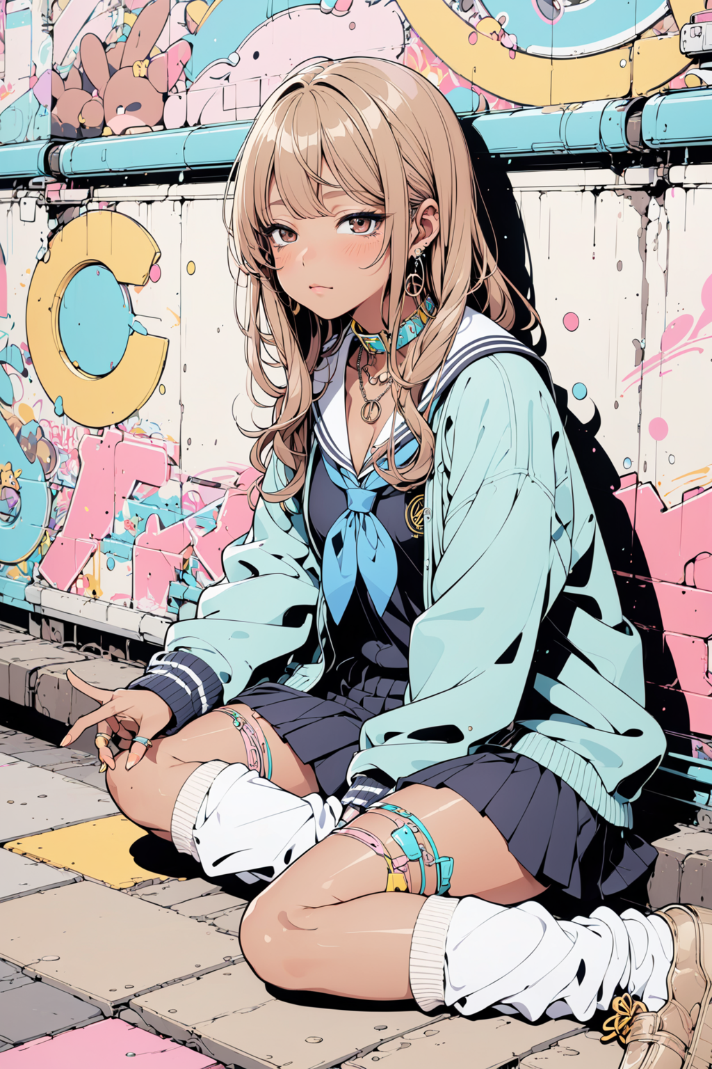 ジト目なギャル