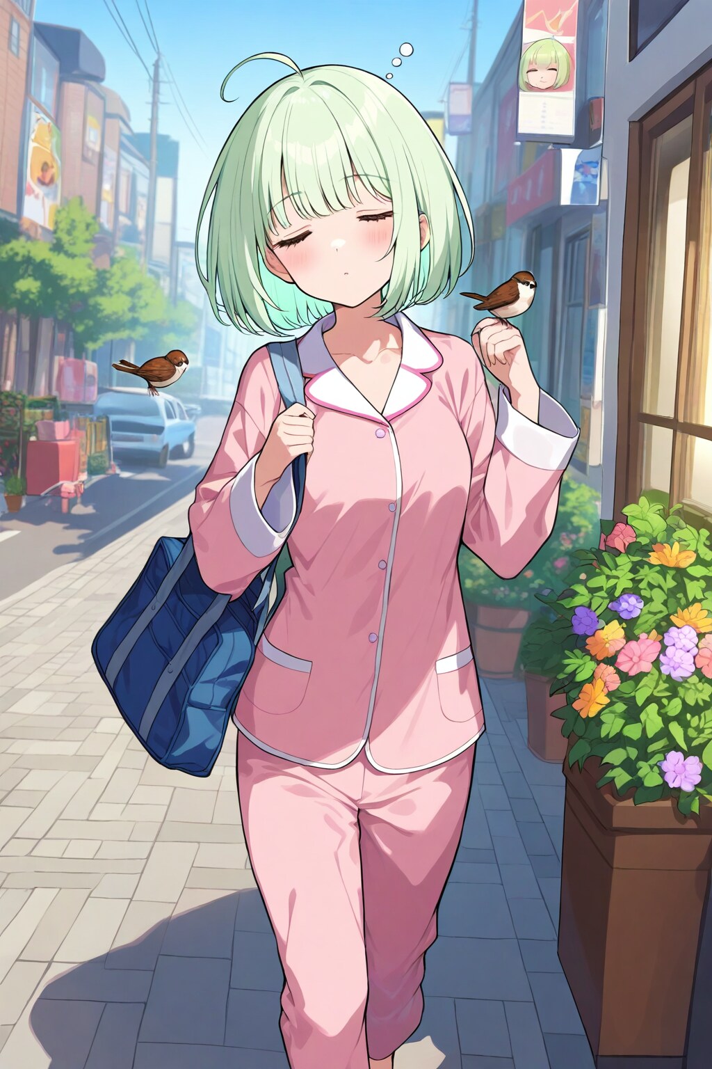 パジャマで登校