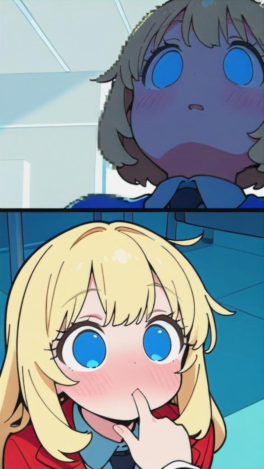 ここで…なめるの…？