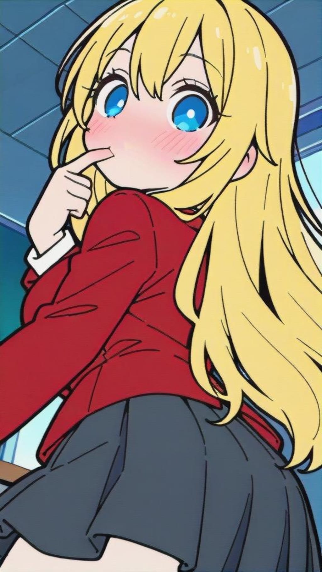 ここで…なめるの…？