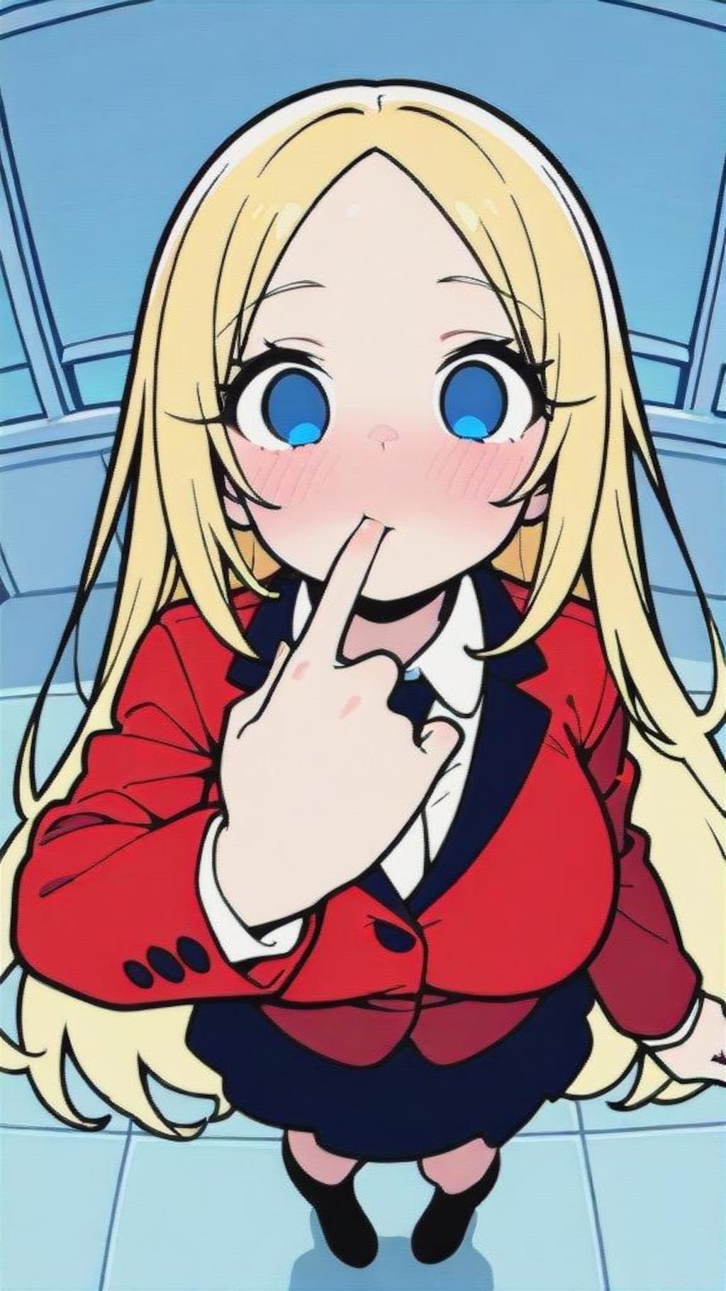 ここで…なめるの…？