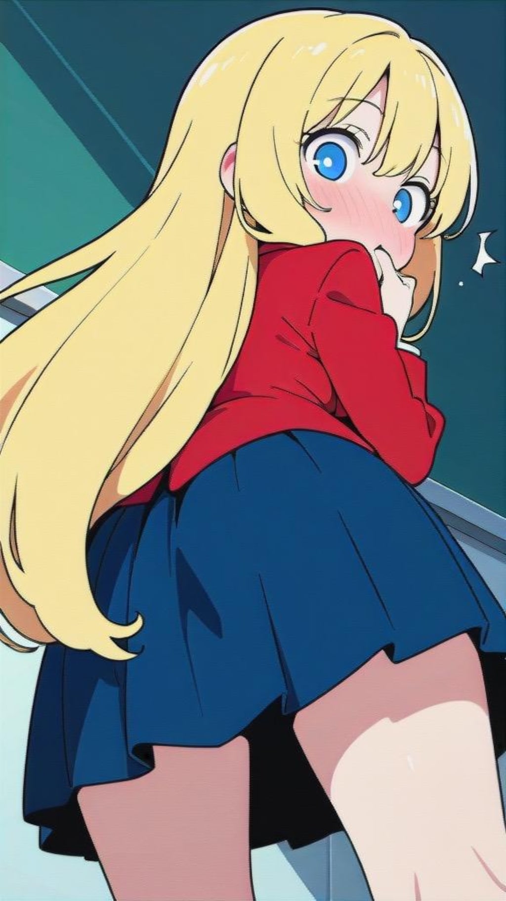 ここで…なめるの…？